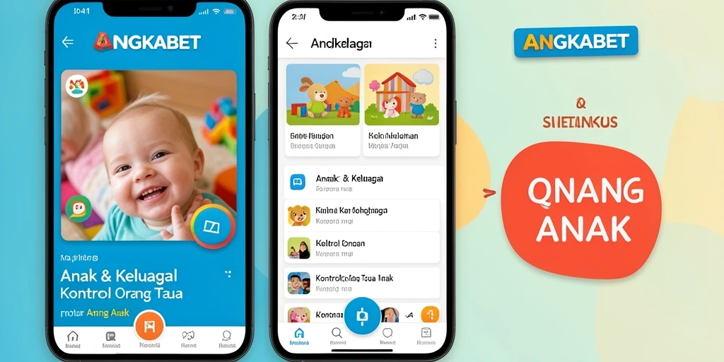 Tampilan antarmuka aplikasi ANGKABET untuk kontrol orang tua yang efisien.