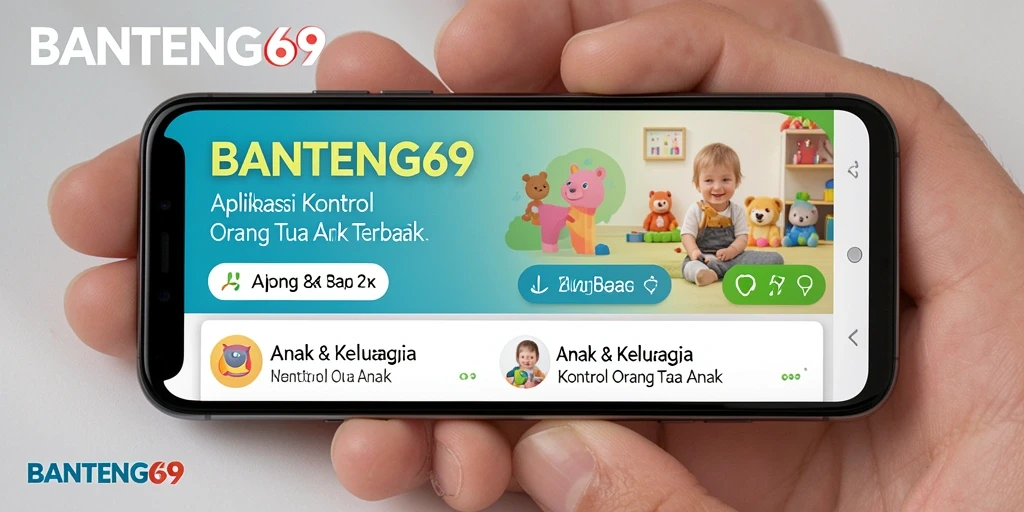 Antarmuka BANTENG69 yang intuitif untuk kontrol orang tua anak.