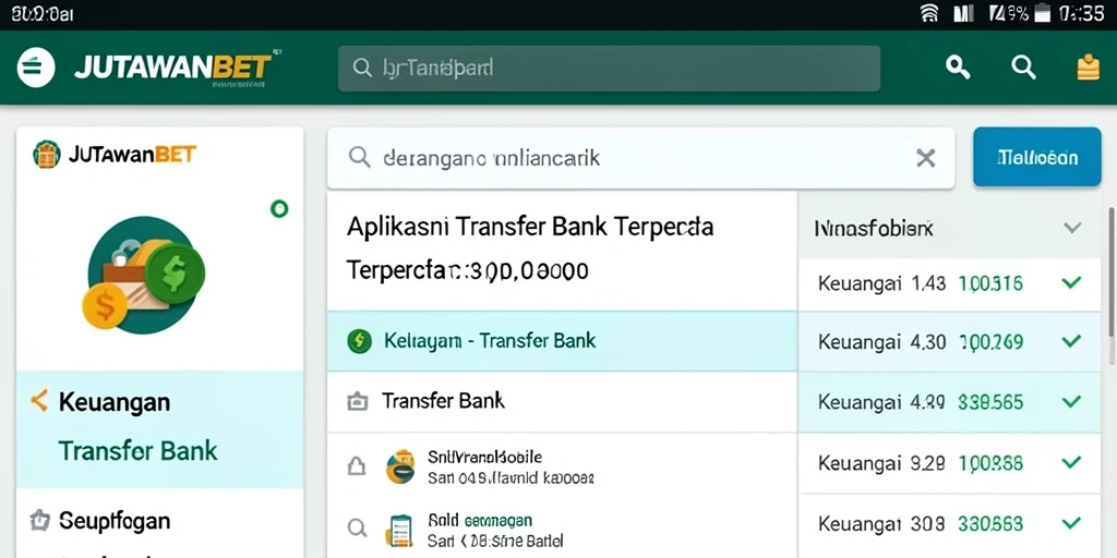 Tampilan antarmuka JUTAWANBET yang intuitif dan ramah pengguna.