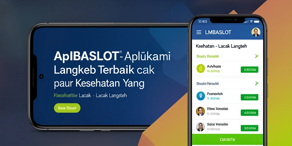 Tampilan antarmuka LMBASLOT yang menarik untuk pelacakan langkah.